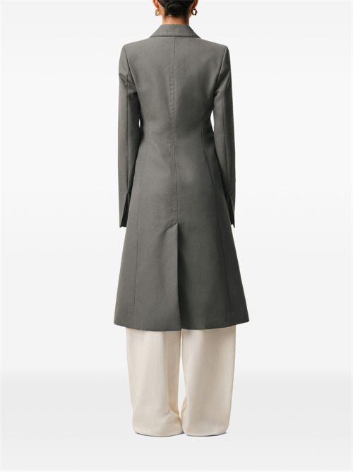 Fitted single-breasted coat AMI PARIS | FCO475WV01950516